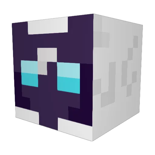 Mo4ntus Minecraft avatar head, 3D render