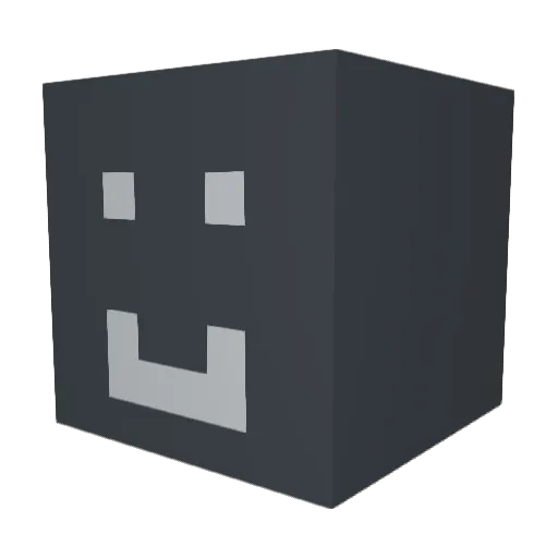 MoAbuidrees Minecraft avatar head, 3D render