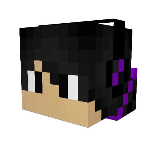 MoGu_CHT Minecraft avatar head, 3D render