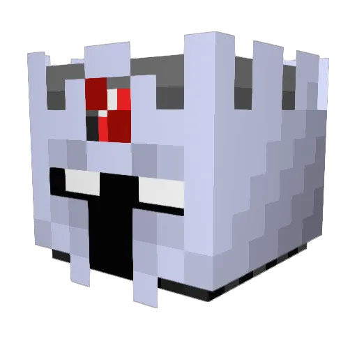 MoL012 Minecraft avatar head, 3D render