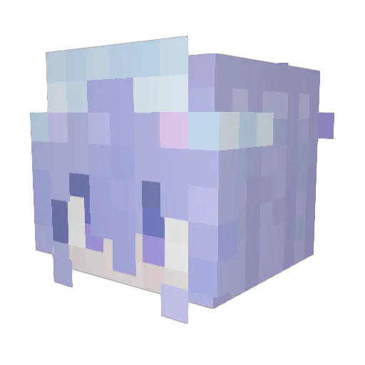 MoMent_NT Minecraft avatar head, 3D render