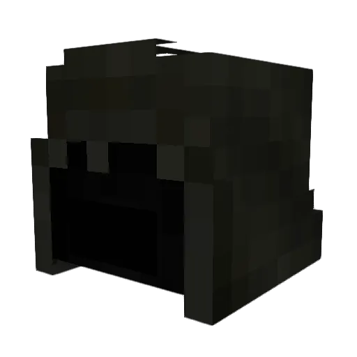 MoNo585 Minecraft avatar head, 3D render