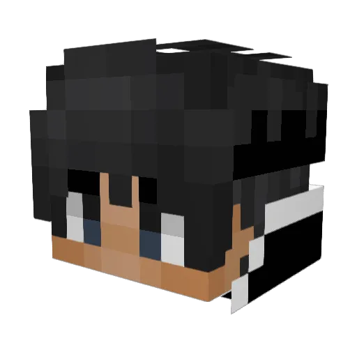 Mo_Elmasry Minecraft avatar head, 3D render