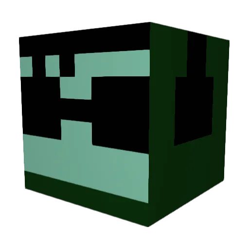 Mo_Ifta Minecraft avatar head, 3D render