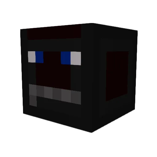 Moaning_Dove Minecraft avatar head, 3D render
