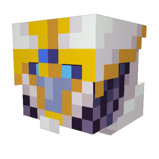 MoartenSchneider Minecraft avatar head, 3D render