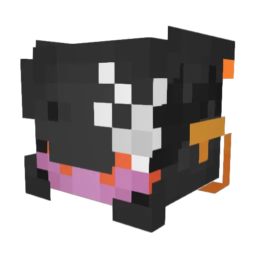 MobbyZaGoat Minecraft avatar head, 3D render