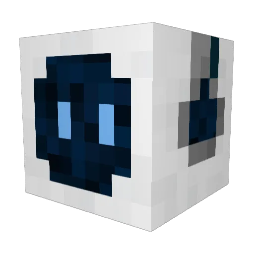 Mobot109 Minecraft avatar head, 3D render