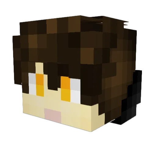 Mobs_Death Minecraft avatar head, 3D render