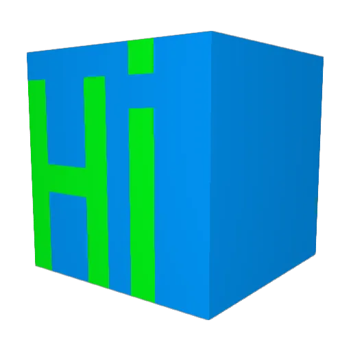 Mobsworth Minecraft avatar head, 3D render
