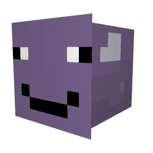 Moby_Huge_69 Minecraft avatar head, 3D render