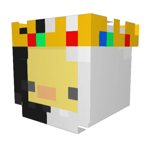 MochaChain_ Minecraft avatar head, 3D render
