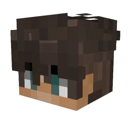 MochelJochel Minecraft avatar head, 3D render