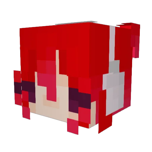 MochiXD_ Minecraft avatar head, 3D render