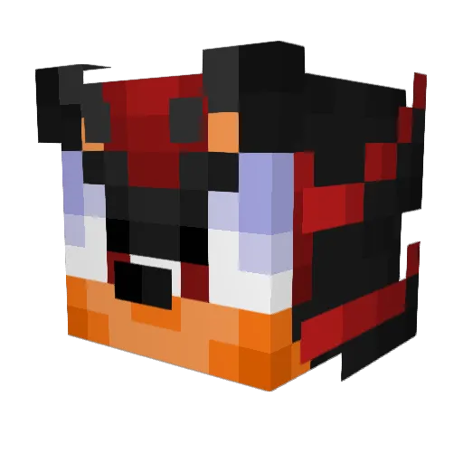 Mochi_0331 Minecraft avatar head, 3D render