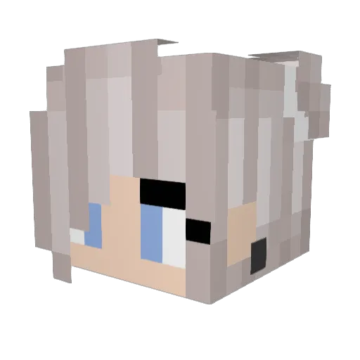 Mochi_3161229 Minecraft avatar head, 3D render