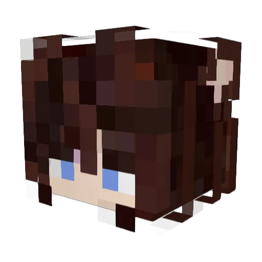 Mochuan0611 Minecraft avatar head, 3D render