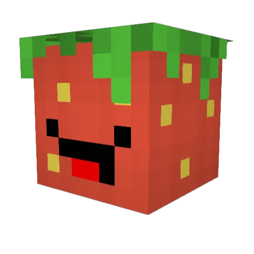 Modbuster771 Minecraft avatar head, 3D render