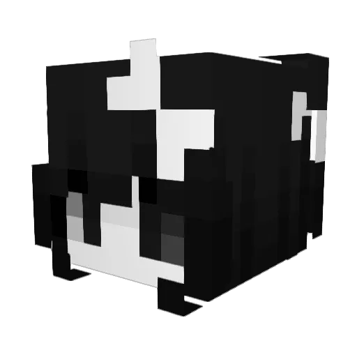 ModerPe4enka Minecraft avatar head, 3D render