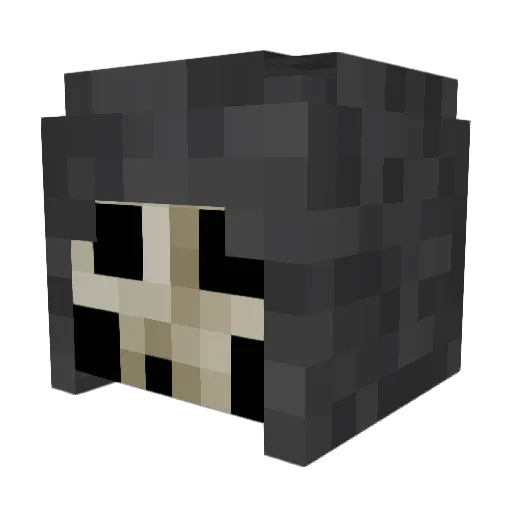 Modokay Minecraft avatar head, 3D render