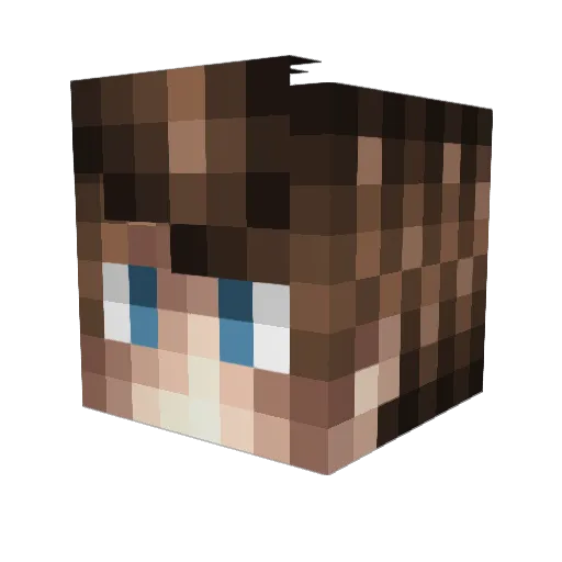 Mody_MD Minecraft avatar head, 3D render