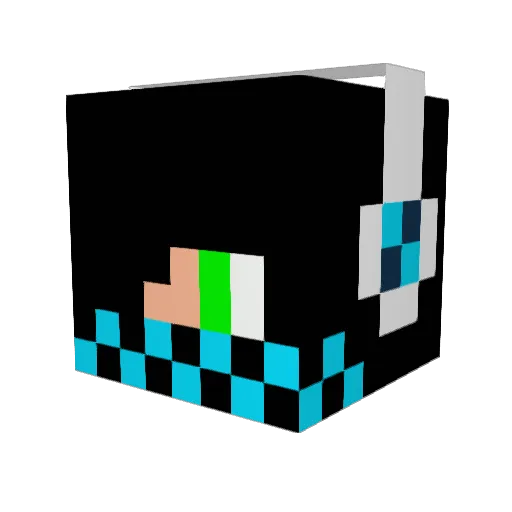 Modysvs33 Minecraft avatar head, 3D render