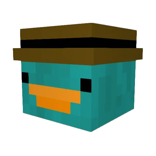 MoeMoney42069 Minecraft avatar head, 3D render