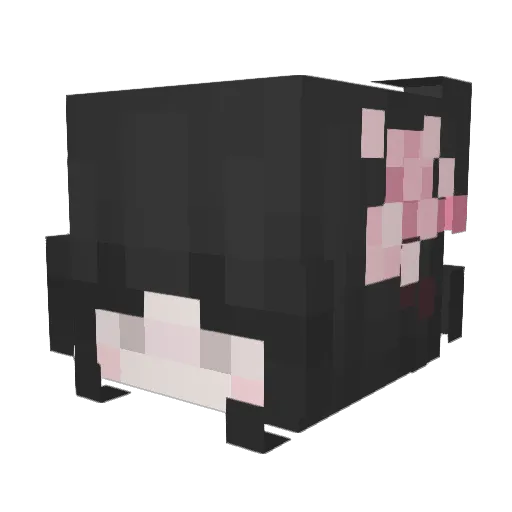 Moerchen007 Minecraft avatar head, 3D render