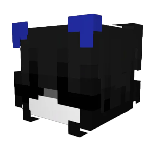 Moevenpick Minecraft avatar head, 3D render