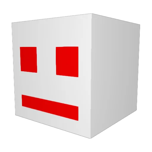 MofaClan Minecraft avatar head, 3D render