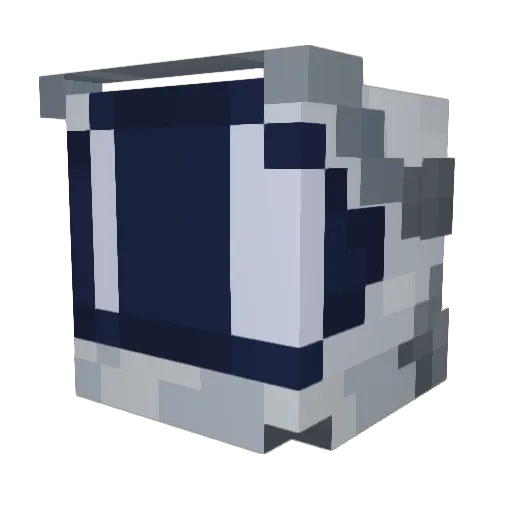 MoffMan13 Minecraft avatar head, 3D render