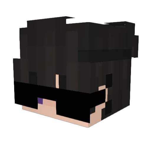 Mogalts_6c8yr Minecraft avatar head, 3D render