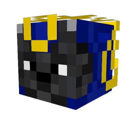 Mogar150 Minecraft avatar head, 3D render