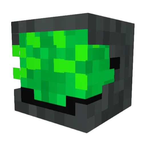 Mogareth Minecraft avatar head, 3D render
