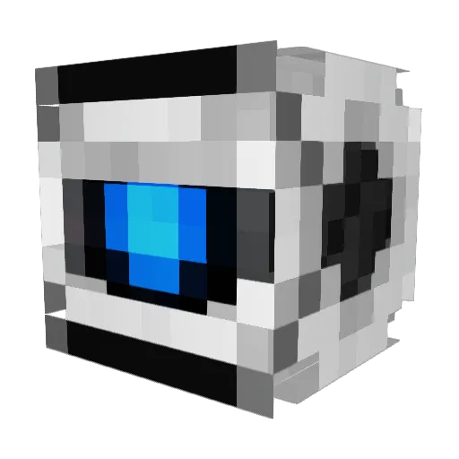 Moggus_Cat Minecraft avatar head, 3D render