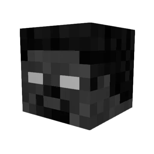 Mogmm_ Minecraft avatar head, 3D render