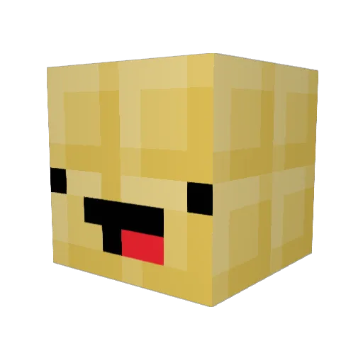 Mogsy03 Minecraft avatar head, 3D render