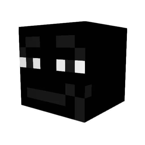 MoguBuster Minecraft avatar head, 3D render
