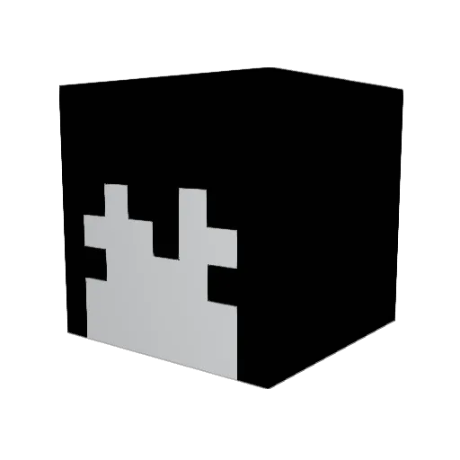 Mohagnar Minecraft avatar head, 3D render