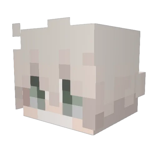 MohammedMn Minecraft avatar head, 3D render
