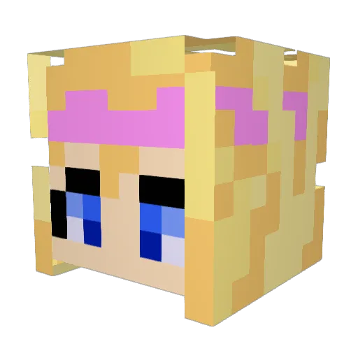 Mohawkmenace63 Minecraft avatar head, 3D render