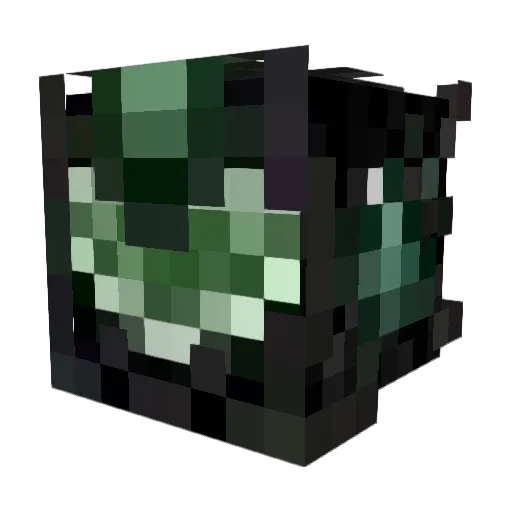 Mohid120 Minecraft avatar head, 3D render