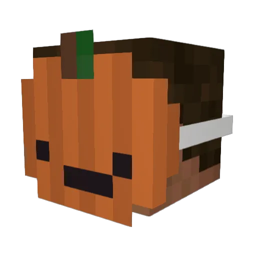 Mohmoud Minecraft avatar head, 3D render