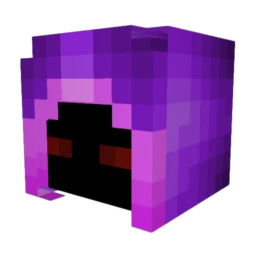 MoisTestosterone Minecraft avatar head, 3D render