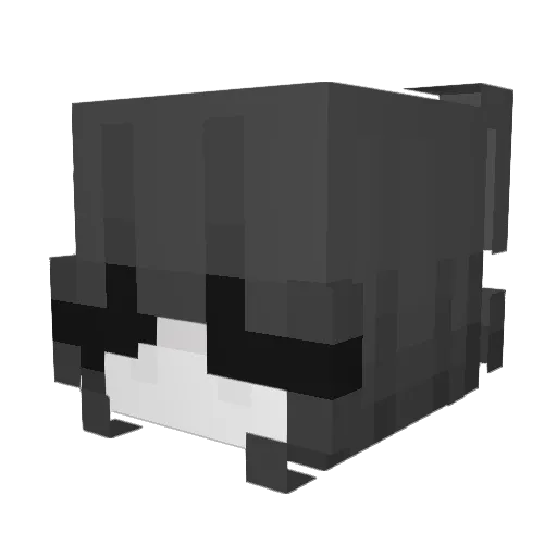 MoistGriefed Minecraft avatar head, 3D render
