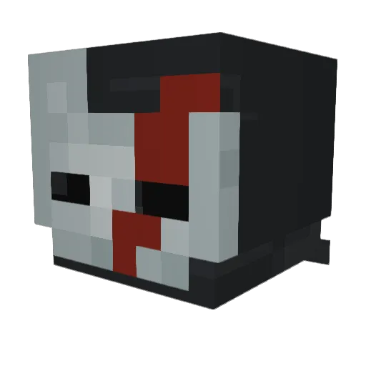 MoistOyster_ Minecraft avatar head, 3D render