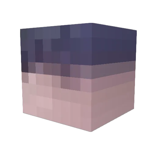 Moist_Michael Minecraft avatar head, 3D render