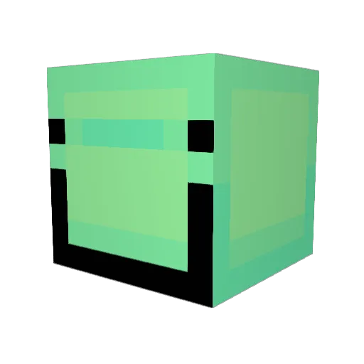 Moistgrass69 Minecraft avatar head, 3D render