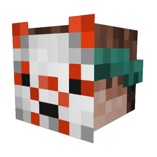 MoistyToast69 Minecraft avatar head, 3D render