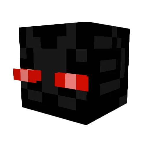 MojangAccqunt Minecraft avatar head, 3D render
